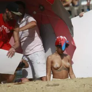 Rihanna big tits