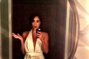 Meghan Markel sexy selfie in the bathroom